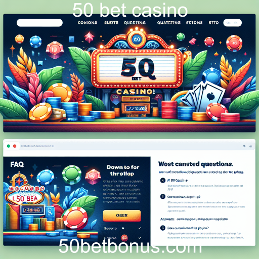 Explorando a Seção de Perguntas Frequentes do 50 Bet Casino